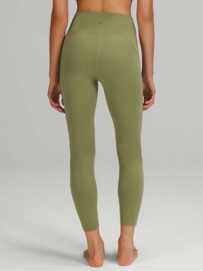 lululemon athletica Olive Green High-Rise Leggings